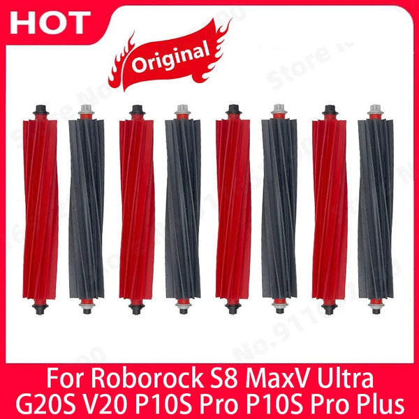 Compatible with Roborock S8 MaxV Ultra G20S V20 P10S Pro P10S Pro Plus Main Brush Robot Vacuum Cleaner Detachable Brushes Roller Accessories