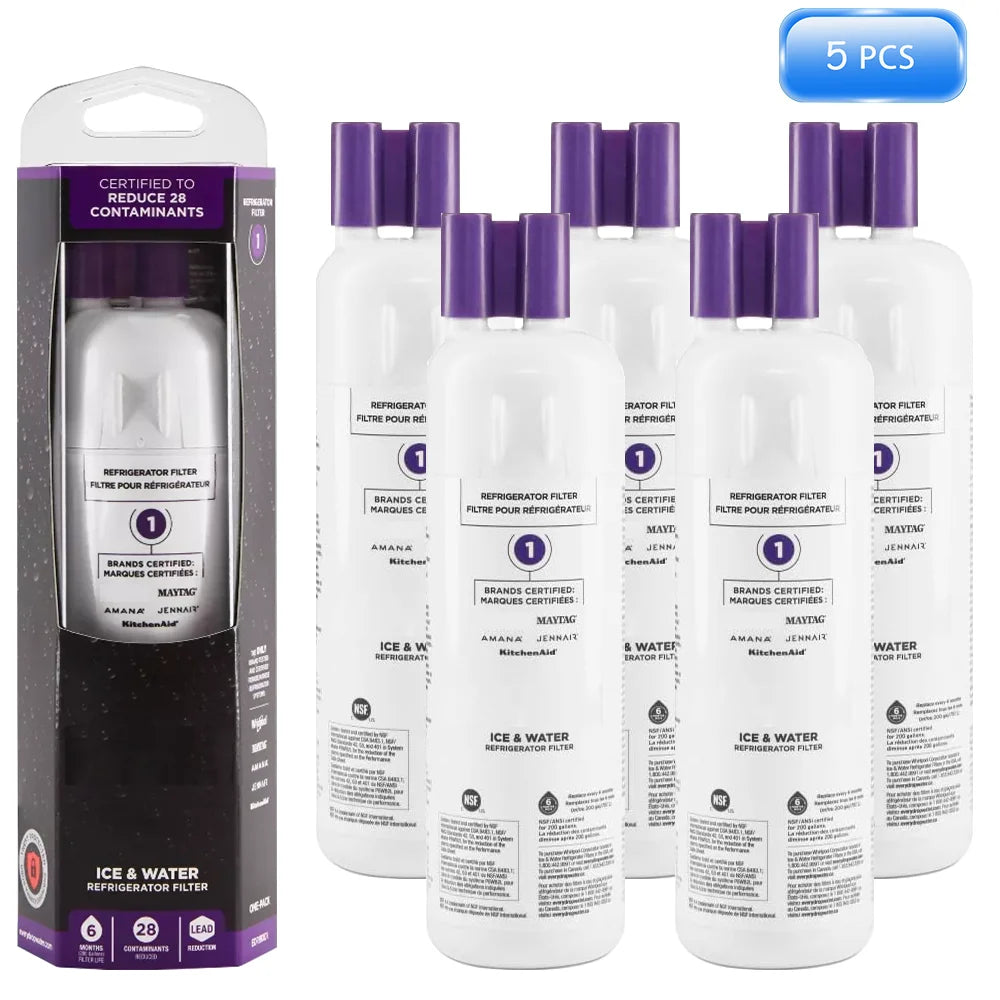 Replacement Refrigerator Water Filter Compatible with Whirlpool EDR1RXD1 / W10295370A / 9081 / P8RFWB2L / P4RFWB