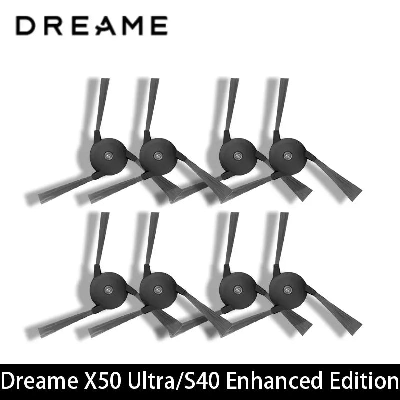 Dreame X50 Ultra / S40 Enhanced / L50 Pro Ultra Edition Vacuum Parts Main Roller Side Brush Hepa Filter Mop Cloth Dust Bag