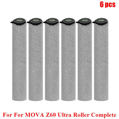 Accessories For MOVA Z60 Ultra Roller Complete/ Z60 Ultra Roller SA/ Trouver Z60 Ultra Parts Main Side Brush Mop Dust Bag Filter