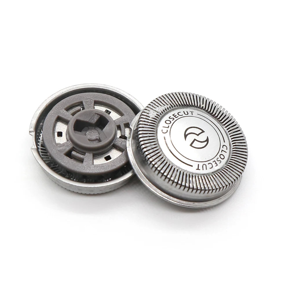 3pcs Replacement Shaver Head Compatible with Philips HQ56 HQ55 HQ4+ HQ3 Reflex Plus HQ6843 HQ300 HQ64 HQ916 Close Cut Shaver Heads