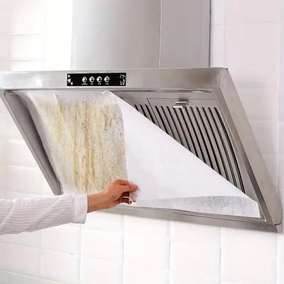 12-Pack Heavy-Duty Range Hood Filters - Oil-Absorbing Mesh Covers for Kitchen Ventilation