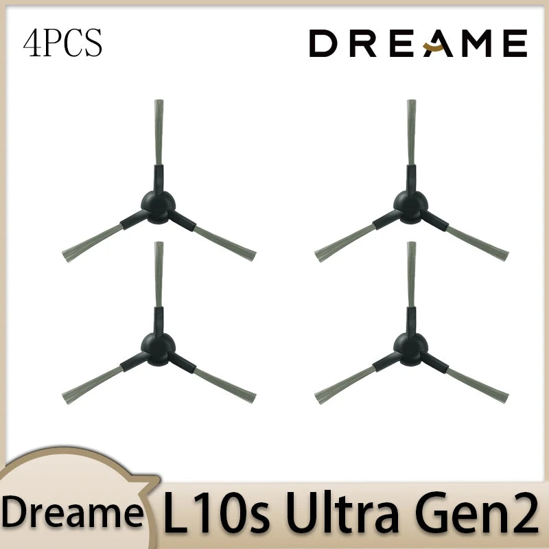 Dreame L10s Ultra Gen2 Robot Vacuum Cleaner Accessories Main Brush Side Brush HEPA Filter Mop Cloths Dust Bag