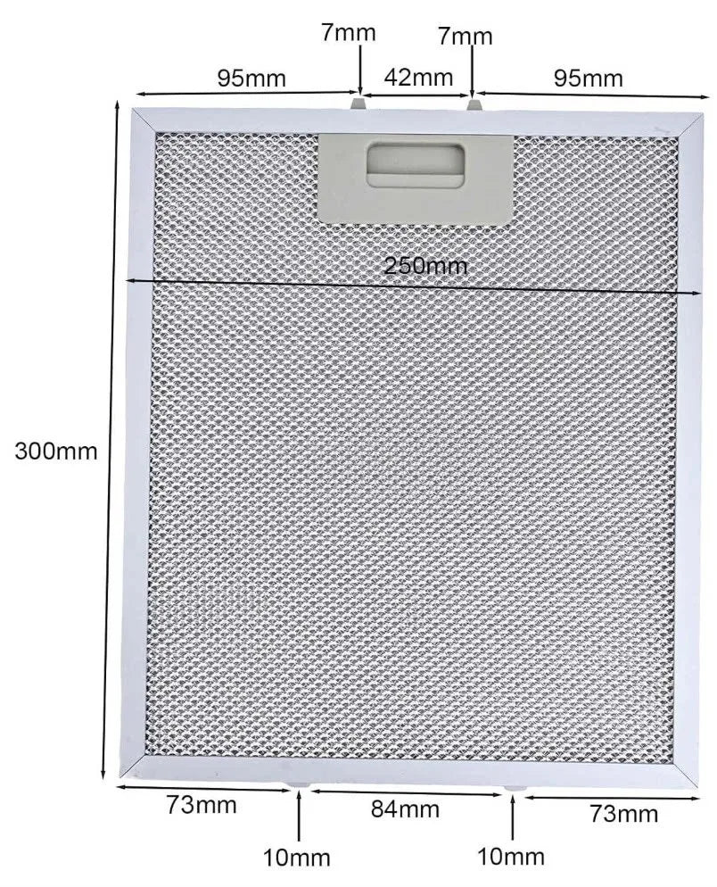Range Hood Filter Cooker Hood Grease Leach Smoking Machine Grease Filter Screen Kitchen Metal Filter Network Replacement Parts