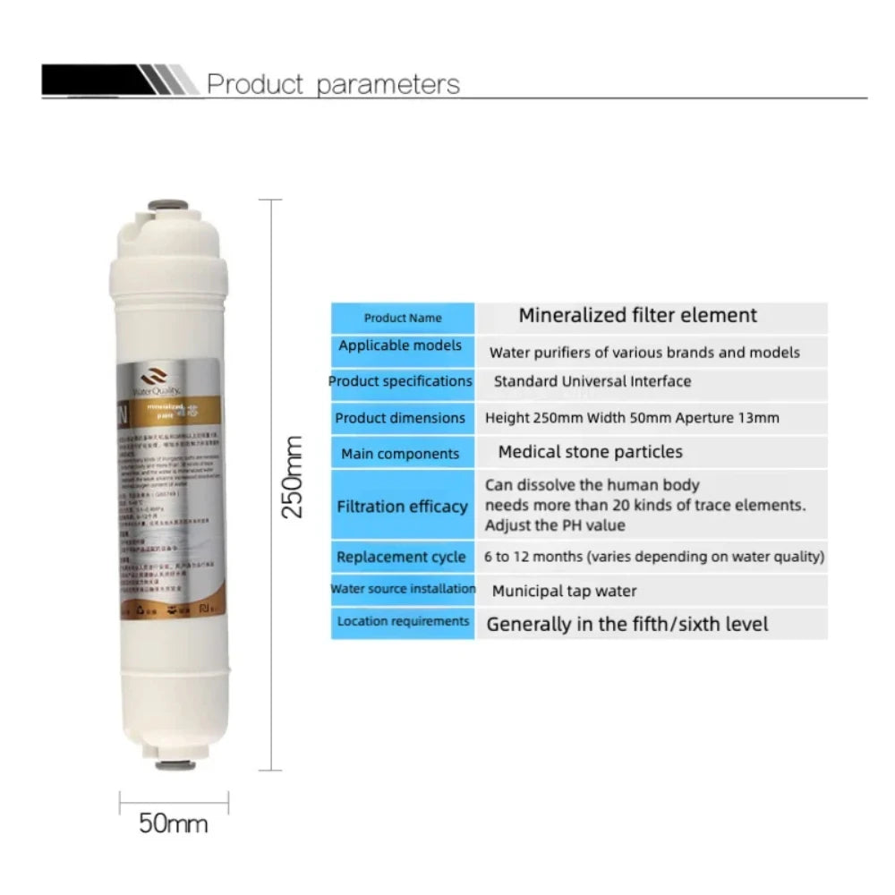 Replacement Water Filter Cartridge — T33 Reference