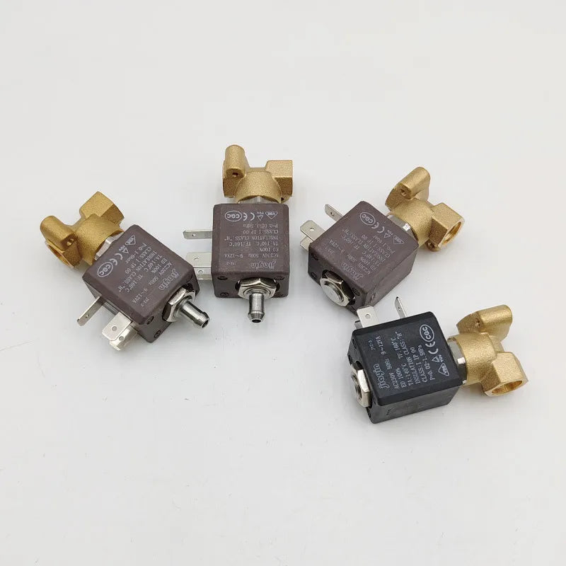 Commercial Coffee Machine Solenoid Valve Steam And Brewing Control Brass Replacement Part