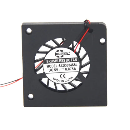 2pcs 30mm 3004 5V 60mA 9300RPM micro cooling fan 30X30X4mm small thin micro projector DC cooling fan replace RFB3004