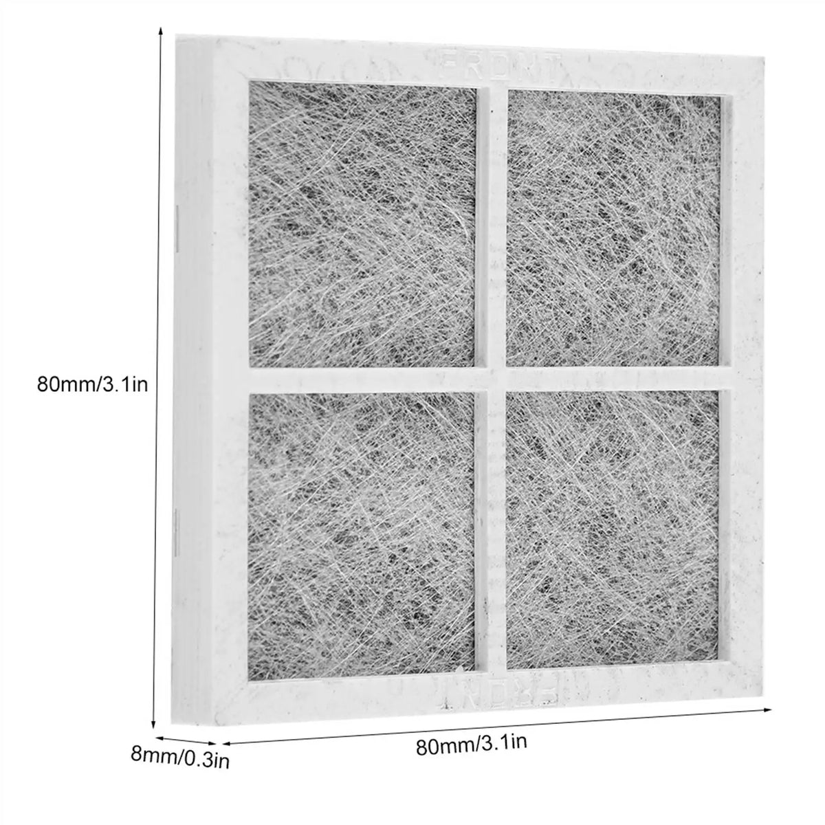 Replacement Refrigerator Air Filter Compatible with LG LT120F / 469918 — 3 Pack