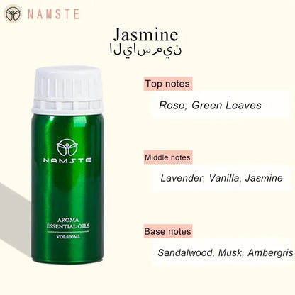 NAMSTE 100ML Hotel Essential Oil Home Aromatherapy Aromatic Oils Fragrance Scent Electric Smell Air Freshener Aroma Diffuser