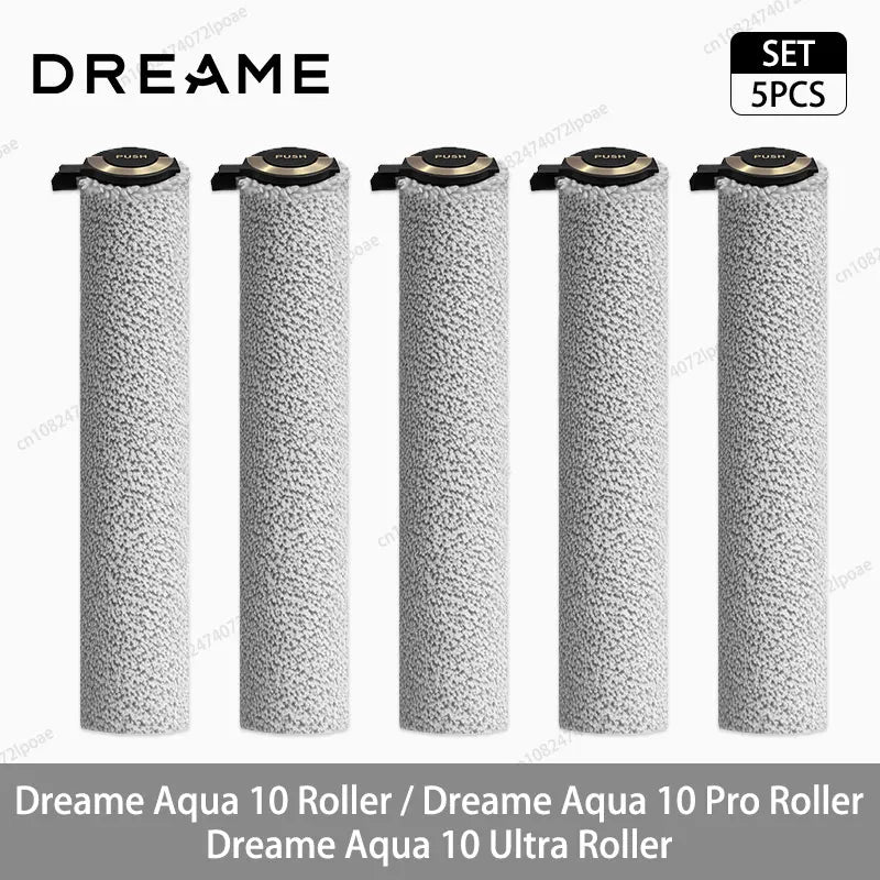 Dreame Aqua 10 Roller / Aqua 10 Pro Roller / Aqua 10 Ultra Roller Accessories Main Side Brush Roller Mop Cloth Filter Dust Bag