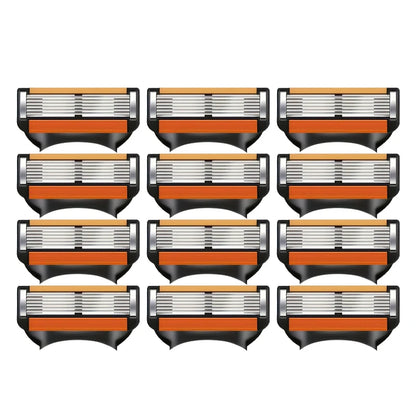 Six-Layer Replacement Razor Cartridges