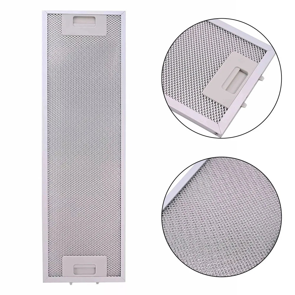 2Pcs Cooker Hood Filters Aluminum Range Hood Filters Metal Mesh Extractor Vent Filter For IAG9SE4 RS6W RSFR8S RS6S Grease Filter