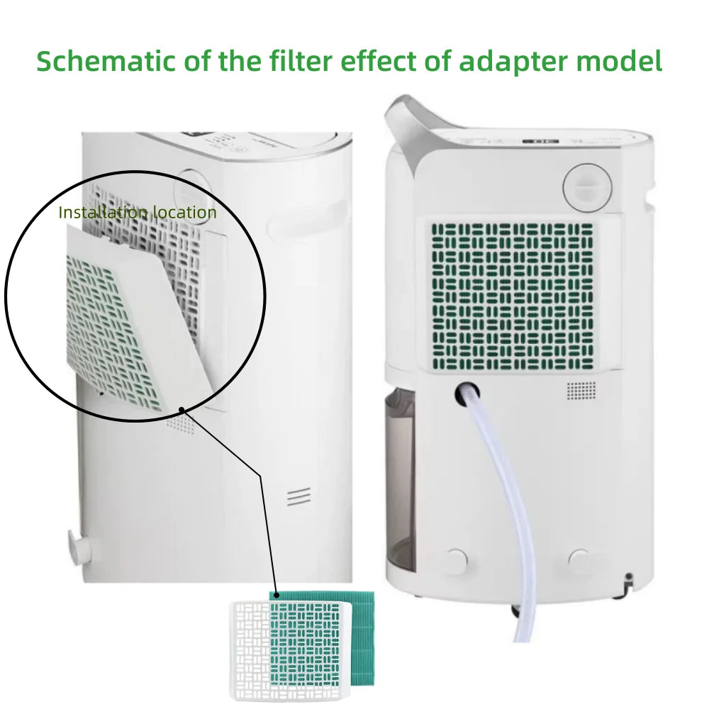 Compatible with LG Dehumidifier Filter Compatible with LG Air Purifier MD17GQSE0 MD161QPK1 Dehumidifier HEPA Filter Dehumidifier External Filter