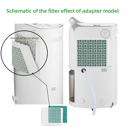 Compatible with LG Dehumidifier Filter Compatible with LG Air Purifier MD17GQSE0 MD161QPK1 Dehumidifier HEPA Filter Dehumidifier External Filter