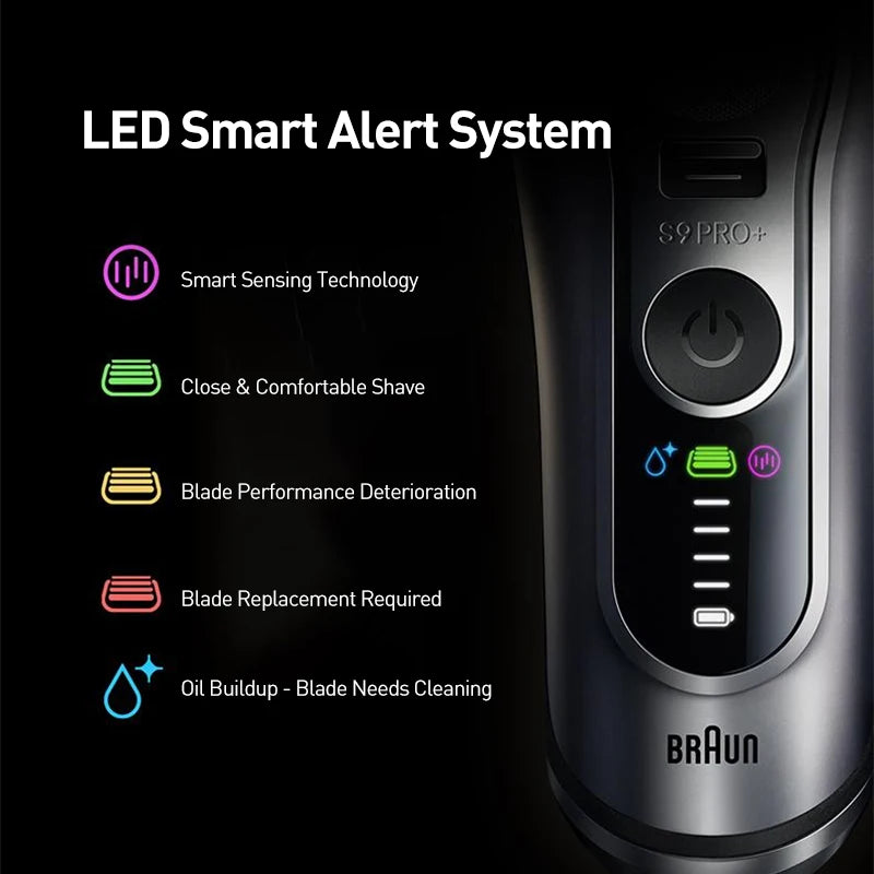 Electric Shaver & Cleaning Station Set — 9768cc Reference