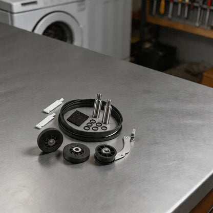 Replacement Dryer Kit for Units from 1992 Onward Featuring RB170002 Roller Assembly D511255P Belt D516792 Pulley and Drum Glides