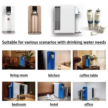 Water Purifier Filter Element,For Osmio Zero Reverse Osmosis Replacement Filter Parts, Compatible Zen&Pur and Aqua Global Filter
