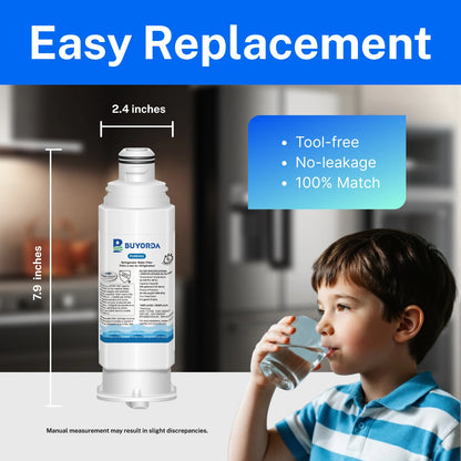 Replacement Refrigerator Water Filter Compatible with Samsung DA97-17376B / DA97-08006A