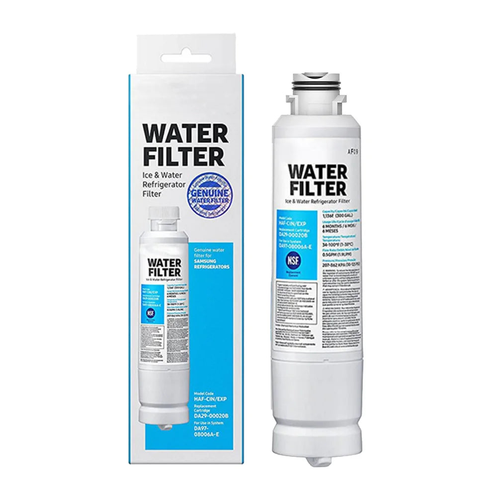 Replacement Refrigerator Water Filter — DA29-00020A / RF28HFEDBSR / RF263BEAESR / RF263TEAESG Reference