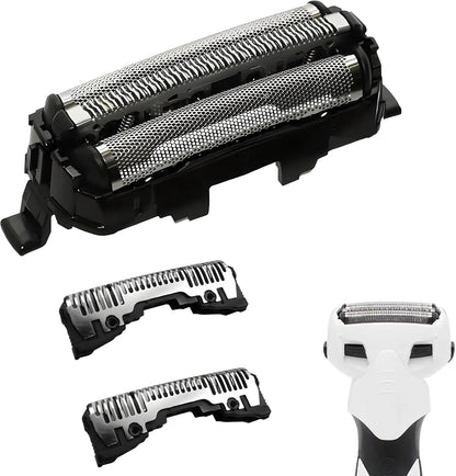 Electric Shaver Heads Compatible with Panasonic Shaver Replacement Foil and Blade Cutter Head for Panasonic ES-CST2Q,CST2S,ST21,CST2R