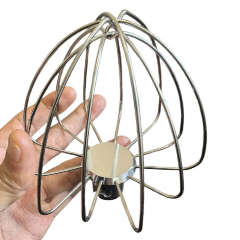 304 Stainless Steel Mixer Whisk for Cookmii 4.5-5L Bowl Replacement Blender Whisker (for Beating Eggs)
