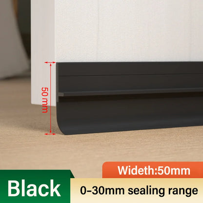Self-Adhesive Thickened Door Bottom Sealing Strip Thermal Insulation Door Weatherstrip Anti-cold Window Draft Stopper Tape