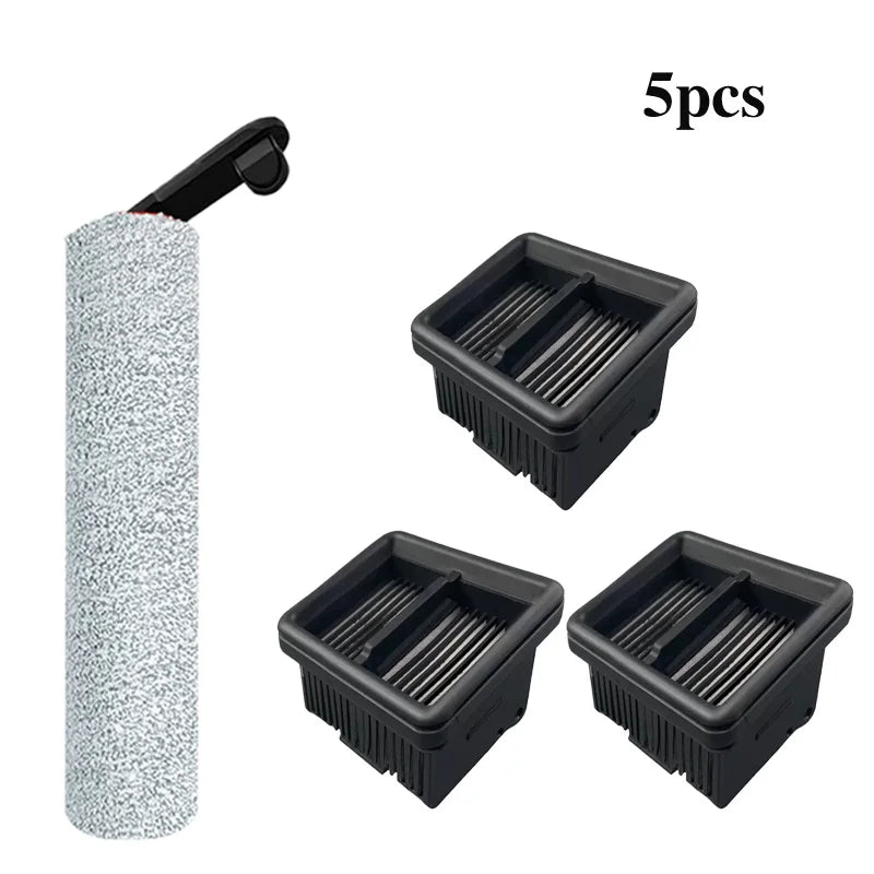 Dreame H12 Pro / H12 Plus Soft Brush Spare Parts Wet Dry Vacuum Cleaner Roller Filter Accessories