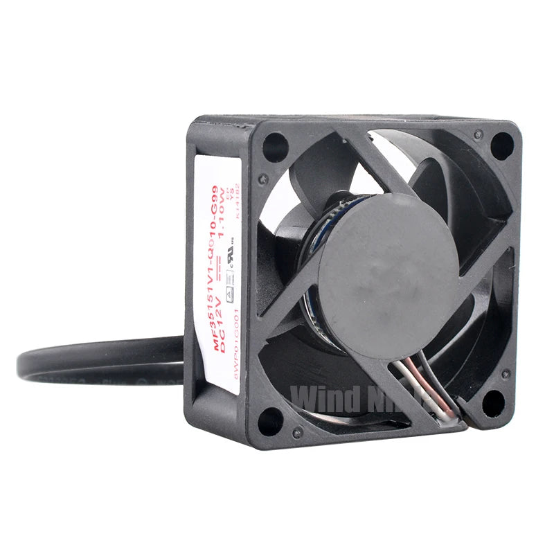 (2pcs) MF35151V1-Q010-G99 35mm Low Profile Axial Fan 35x35x15mm DC12V 1.10W Replacement Fan for Projector Computer Radiator