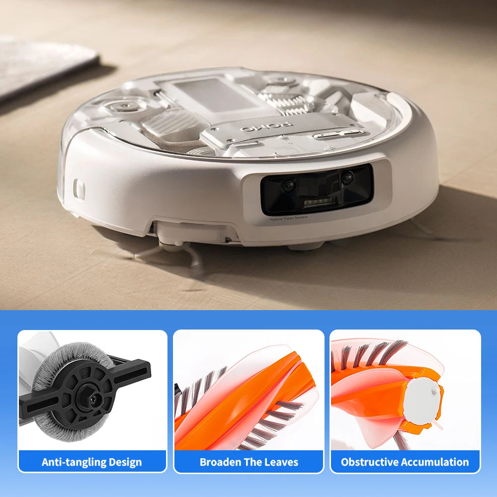 Main Brush For DJI ROMO P ROMO S ROMO A Robot Vacuum Cleaner Roller Brush Floor Brush Rolling Brush Parts Accessories Spare Part
