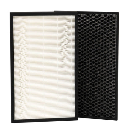 HEPA Filter & Carbon Mesh Set Compatible with Panasonic Air Purifier F-VXH50R/F-VXR50R/F-VXH50A, 1 HEPA + 1 Carbon Filter