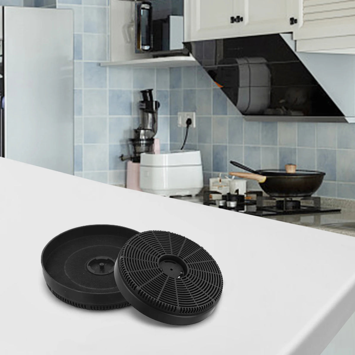 2PCS 160×30mm Activated Carbon Filter Kitchen Range Hood Activated Carbon Filter Accessories