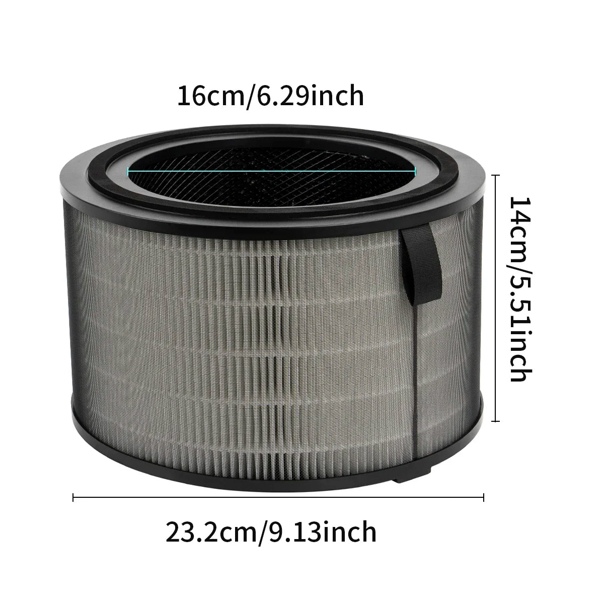 FY3200/30 Air HEPA Filter Compatible with Philips AC3220 AC3210 AC3221 FY3200 Series Air Purifier, Activated Carbon Replacement Filter