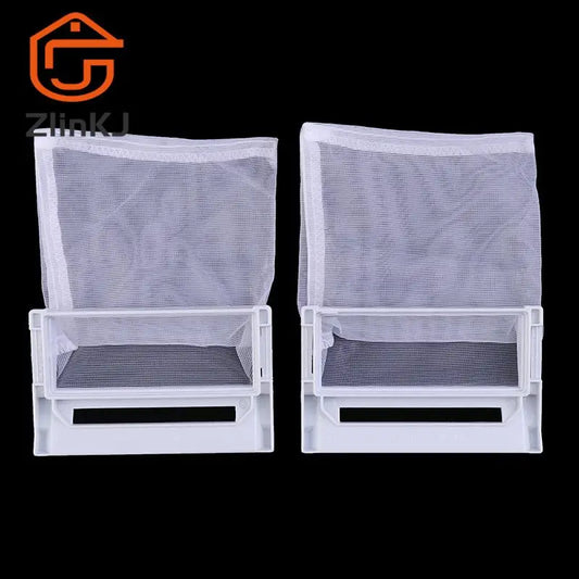 2PCS Washing Machine Lint Filter Mesh Compatible with LG Laundry Washer Hair Catcher Mesh Bag