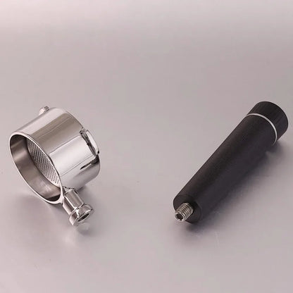 51mm 3-lug Bottomless Portafilter for HiBREW H10B/H11/H8A/H5 Espresso Machine Stainless Steel Coffee Handle Filter Tool