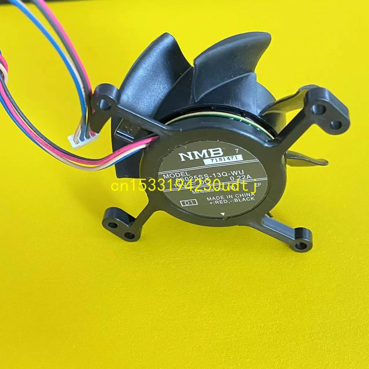 NMB 06025SS-13Q-WU DC13V 0.22A for CB-X17/X20/X21/X22/X25/X27/X29/X30/97/97H/98H/TW5350CB-945 Projector cooling fan