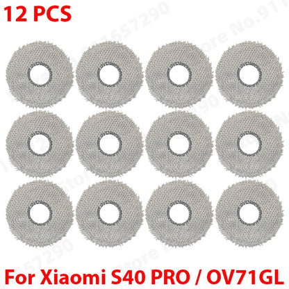 Compatible with (Xiaomi Robot Vacuum S40 Pro / OV71GL ) Vacuum Parts Main Roller Side Brush Mop Cloth HEPA Filter Accessories