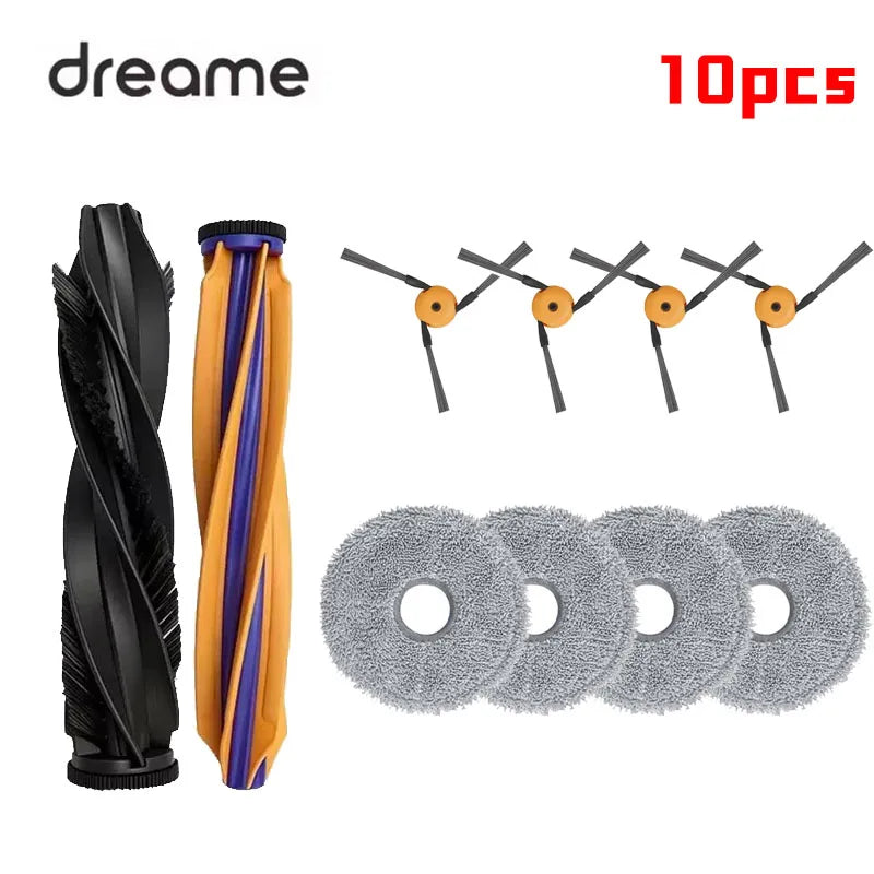 For Dreame X60 Max Ultra Complete X60 Ultra Robot Vacuum Cleaner Accessories Main Roller Side Brush Hepa Filter Bag Parts
