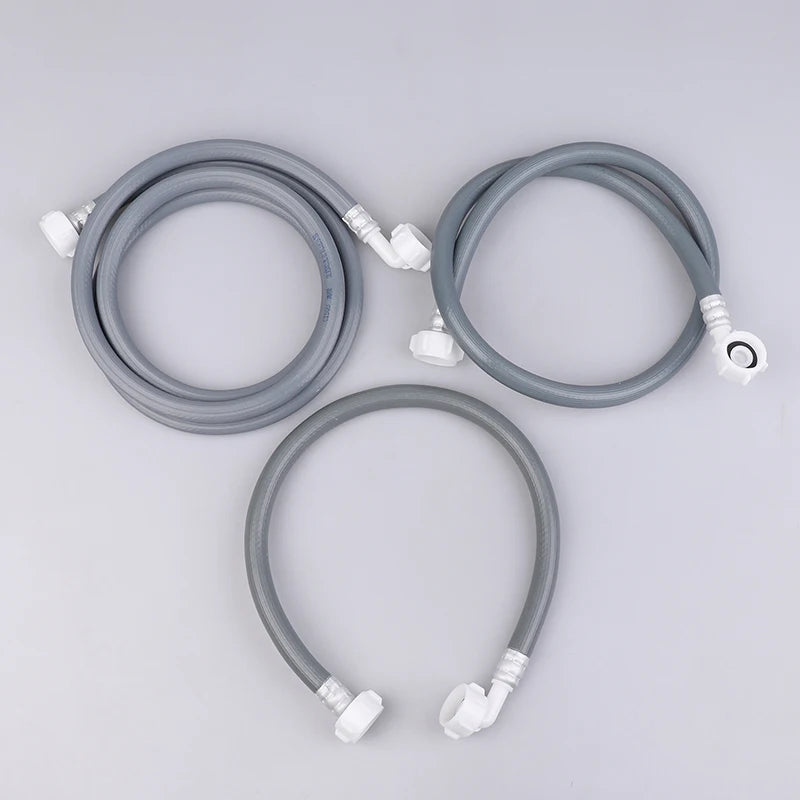 **Washing Machine Dishwasher Inlet Pipe Water Feed Fill Hose With 90 Degree Bend Water Inlet Connection Replacement Water Pipe