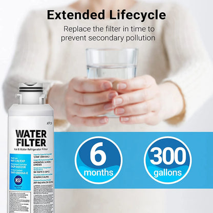 Replacement Refrigerator Water Filter — DA29-00020A / RF28HFEDBSR / RF263BEAESR / RF263TEAESG Reference