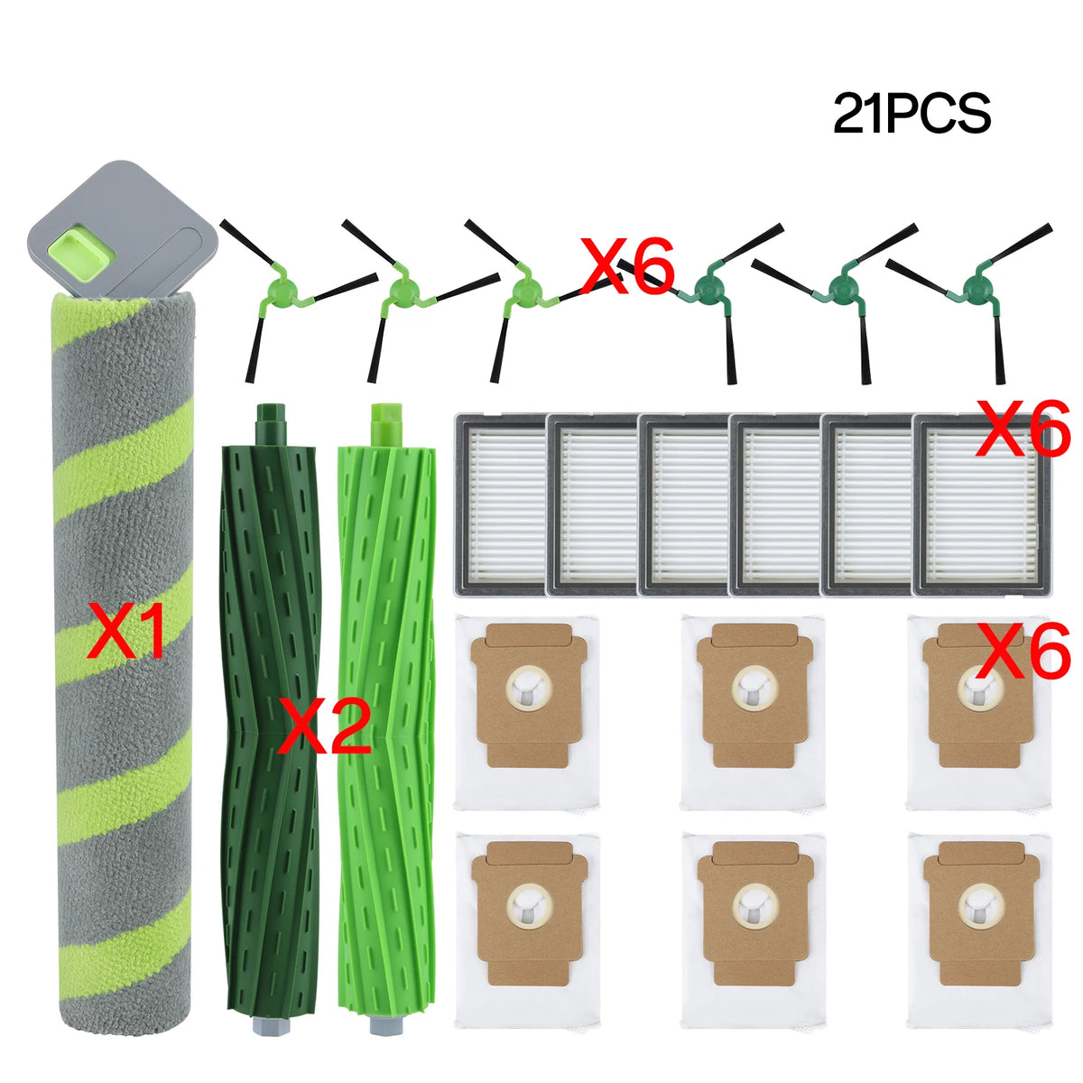 Compatible with IRobot Roomba Max 705 Combo/ 706/ 707 Combo Main Roller Side Brush HEPA Filter Dust Bag Robot Vacuum Accessories