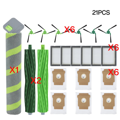 Compatible with IRobot Roomba Max 705 Combo/ 706/ 707 Combo Main Roller Side Brush HEPA Filter Dust Bag Robot Vacuum Accessories