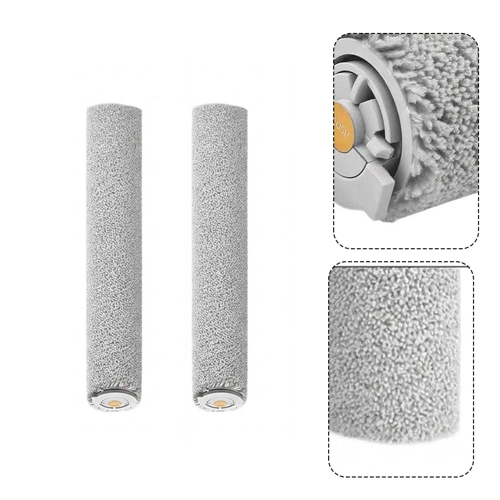 Replacement Roller Brush Mop For Qrevo For Edge 2 Flow Robot Vacuum Cleaner Fiber Cleaning Accessory Parts Set