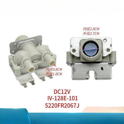 1PC Compatible with washing machine inlet DC solenoid valve switch 5221EN1005K DC12V