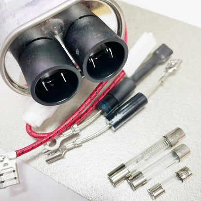 1UF 2100V Microwave Oven Accessories: High-Voltage Capacitor, Power Supply Fuse, High-Voltage Diode, Mica Sheet 7-Piec