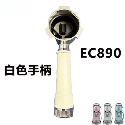 For Delonghi semi-automatic coffee machine EC890 single and double powder bowl water handle accessories