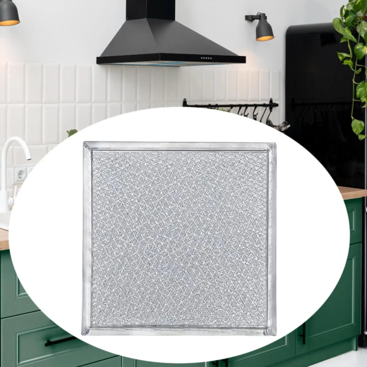 Kitchen Range Hood Grease Filter Aluminum Mesh 8x8 Inch for Ventline Exhaust Fan BCC024600 Oil Trap