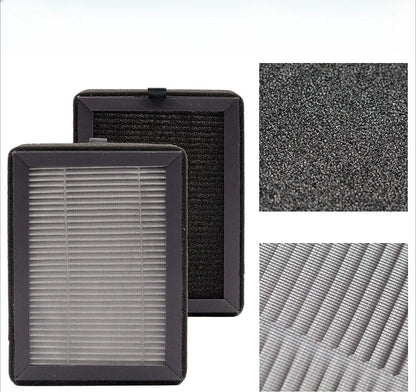 2Pcs Activated Carbon Filter for LV-H128 PUURVSAS HM669A/ROVACS RV60 Air Purifier Filter Accessory