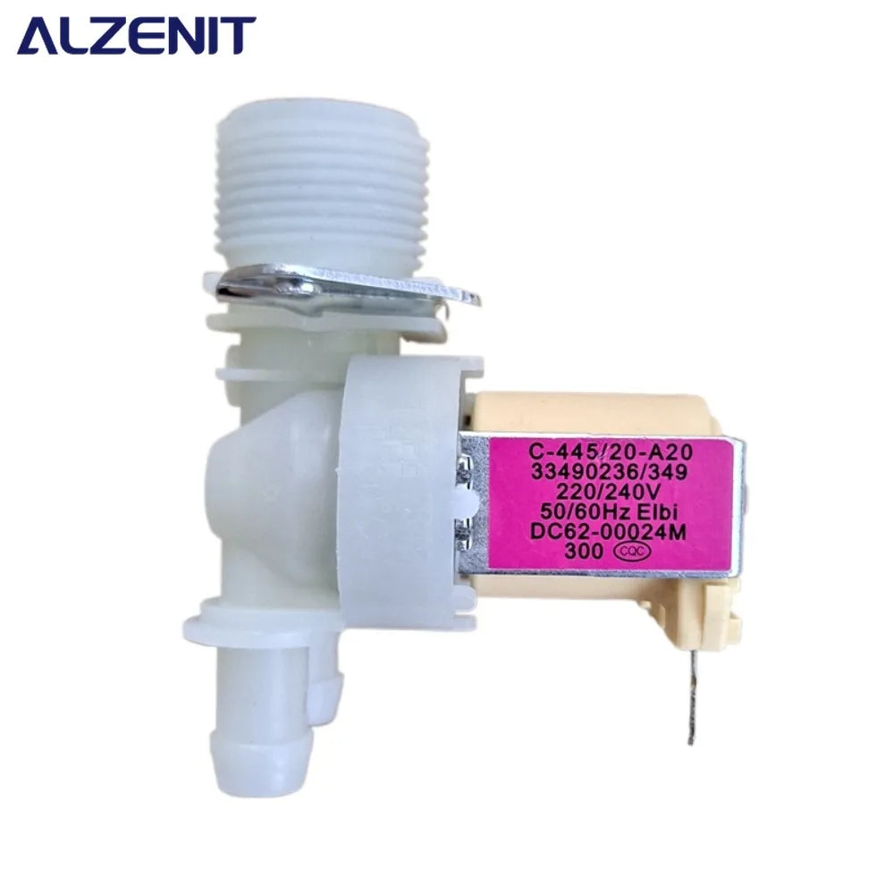 Compatible with Samsung Washing Machine Electric Water Inlet Solenoid Valve DC62-00024M Washer Parts