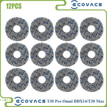 For Ecovacs Deebot T30 PRO OMNI / T30 Max / T30 / DDX14 Vacuum Cleaner Main Side Brush Filter Mop Cloth Replacement Parts
