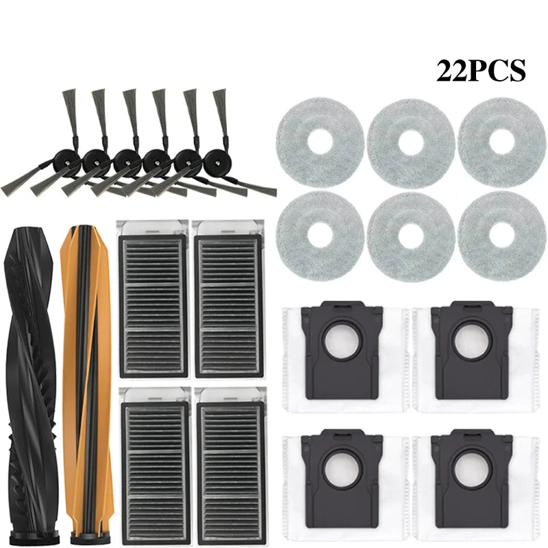 Dreame X50 Ultra/X50 Master/L50 Pro Ultra/L40S Pro Ultra/L40s Ultra/MOVA V50 Ultra Parts Main Brush Filter Mop Cloth Dust Bag